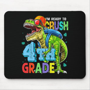 Mousepad Estou Pronto Para Detonar a 4ª Série Dinossauro Ck