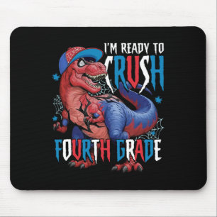 Mousepad Estou Pronto Para Detonar a Quarta Série Dinossaur