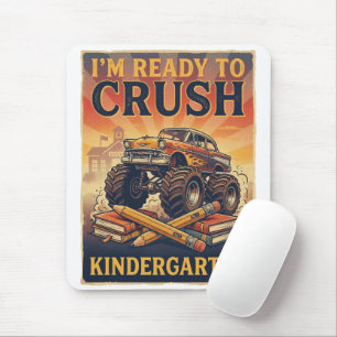 Mousepad Estou Pronto para Dominar o Jardim de Infância