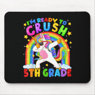 Mousepad Estou Pronto Para Dominar o Unicórnio da 5ª Série