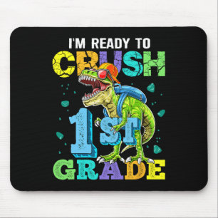 Mousepad Estou pronto para esmagar 1rua de Dinossauro Ck pa
