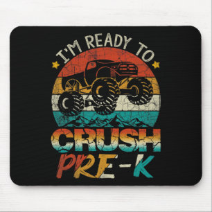 Mousepad Estou Pronto Para Esmagar Caminhão Monstro Pré-esc