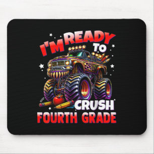 Mousepad Estou Pronto Para Esmagar Meninos de Caminhão Mons