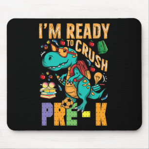 Mousepad Estou pronto para esmagar o monstro do caminhão pr
