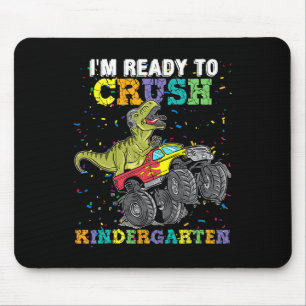 Mousepad Estou pronto para esmagar o Monstro do Jardim de I