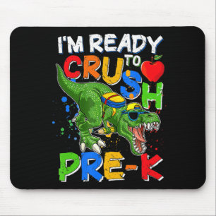Mousepad Estou pronto para esmagar o Pêncil de segurança pr