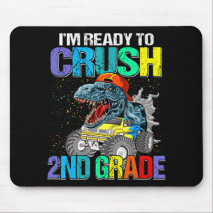 Mousepad Estou pronto para esmagar os rapazes da segundo de