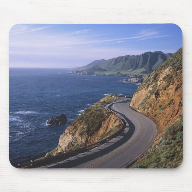 Mousepad Estrada 1 ao longo da Costa da Califórnia perto (Frente)