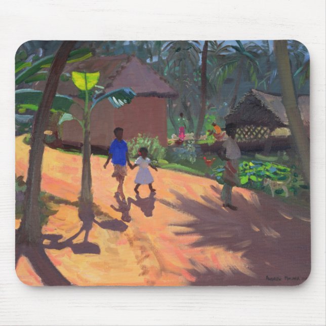 Mousepad Estrada à praia Kerala 1996 de Kovalum (Frente)