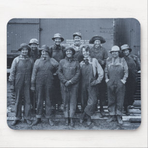 Mousepad Estrada de ferro do Pacífico da união de 1918