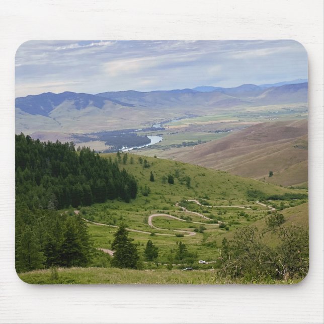 Mousepad Estrada Sinuosa (Frente)
