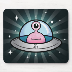 Mousepad estrangeiro cor-de-rosa bonito