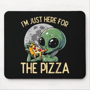 Mousepad Estrangeiro Estou Aqui Por Zza Comida Divertida La