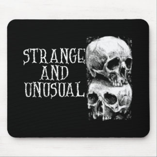 Mousepad Estranho Gótico E Design Incomum Do Crânio