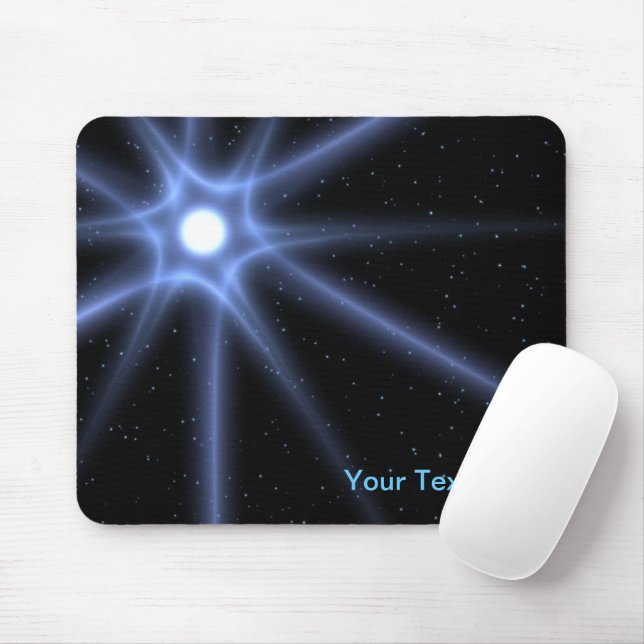 Mousepad Estrela Brilhante (Com mouse)