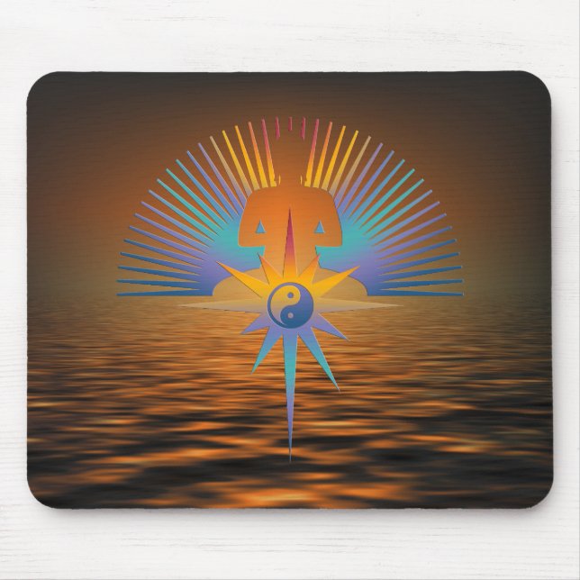 Mousepad Estrela Buda 3D (Frente)