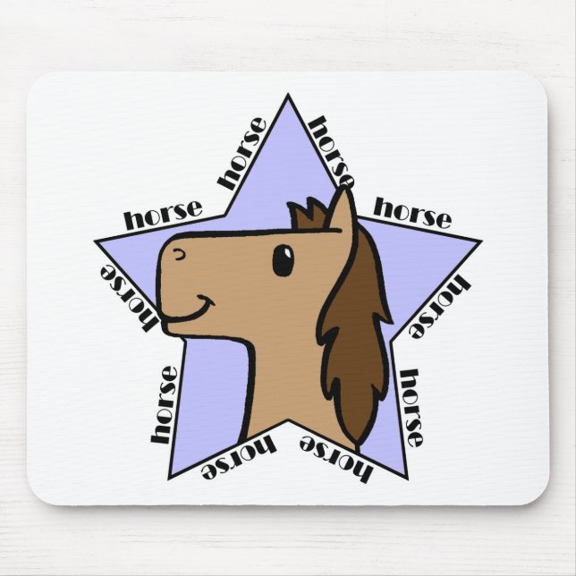 Mousepad Estrela de Cavalo (Frente)