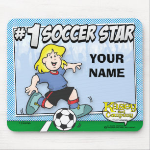 Mousepad Estrela de futebol
