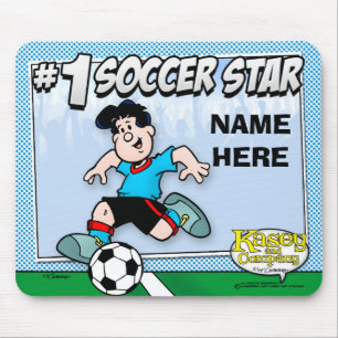 Mousepad Estrela de futebol