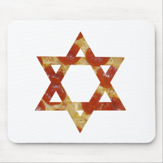 Mousepad estrela de pizza de david
