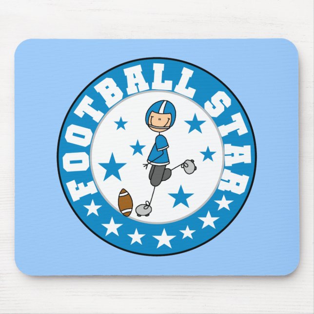 Mousepad Estrela do Futebol (Frente)