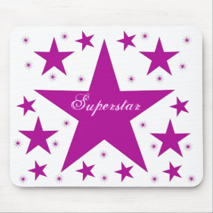 Mousepad Estrela mundial Mousepad, roxo
