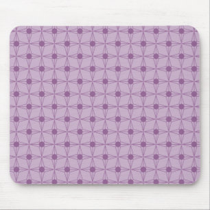 Mousepad Estrela pontilhada retro Mousepad, roxo