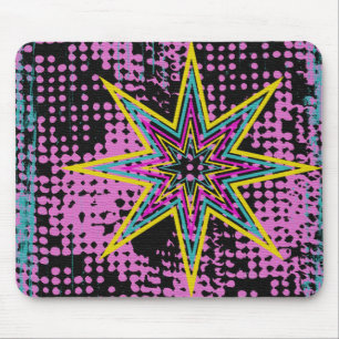Mousepad Estrela Rosa