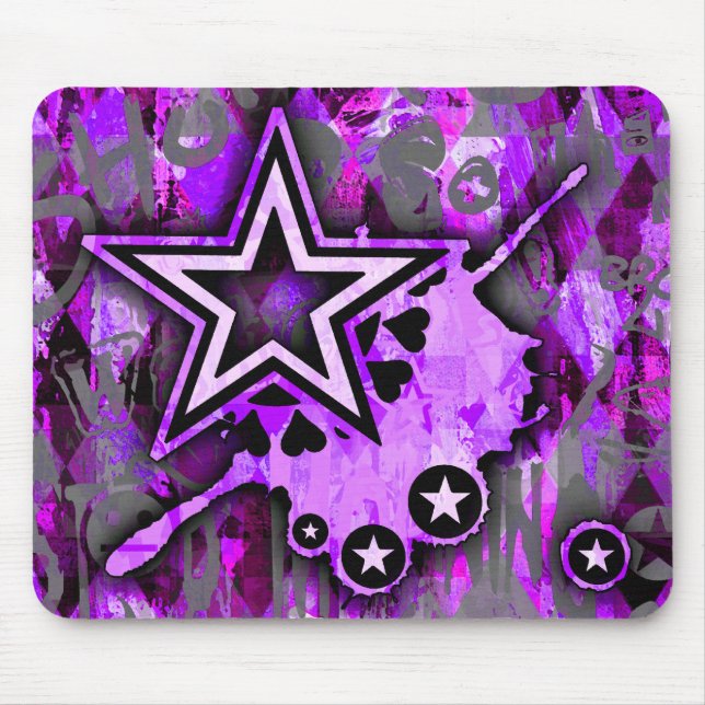Mousepad Estrela Roxa (Frente)