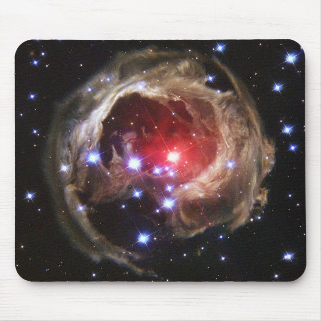 Mousepad Estrela Supergiant vermelha V838 Monocer (Frente)