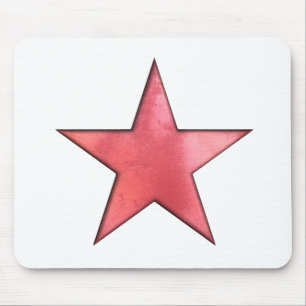 Mousepad estrela vermelha