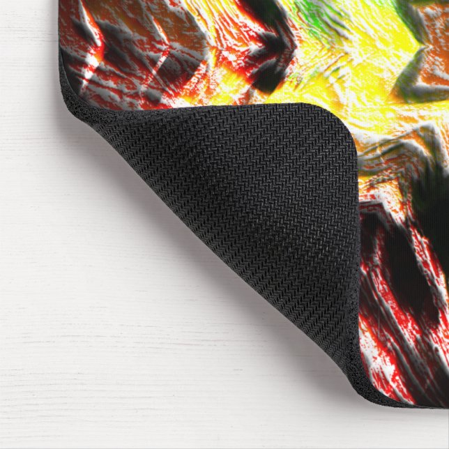 Mousepad Estrelado de anéis com coloração praticamente vest (Canto)