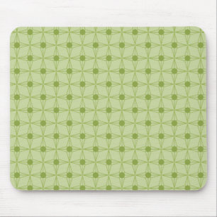 Mousepad Estrelado Retroativo, Verde Azul