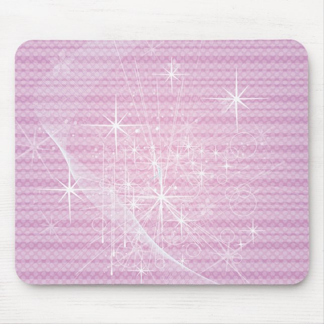 Mousepad Estrelas Abstrato (Frente)