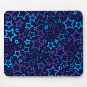 Mousepad Estrelas azuis