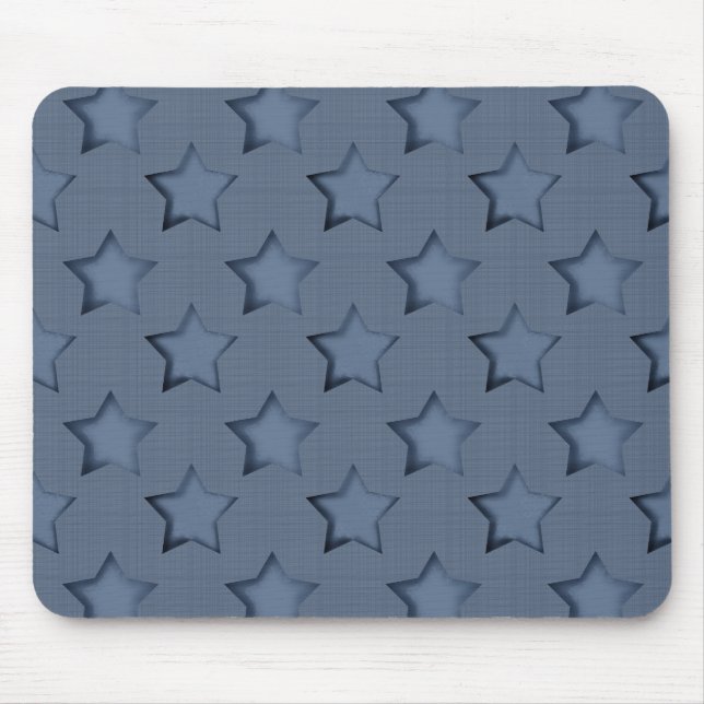 Mousepad Estrelas azuis (Frente)