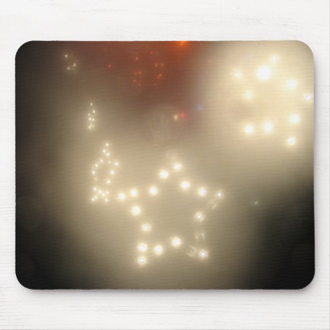 Mousepad Estrelas brancas (Frente)