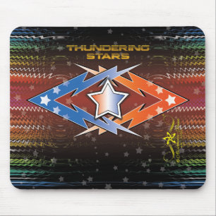 Mousepad Estrelas Branqueadoras