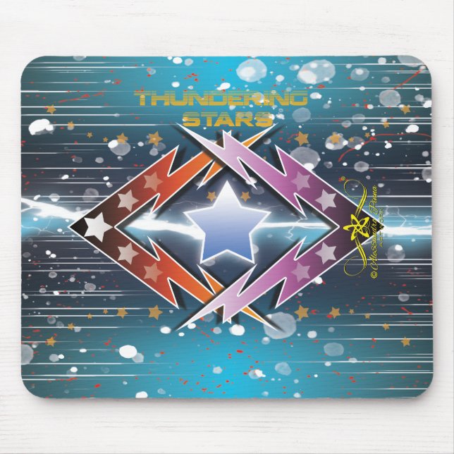 Mousepad Estrelas Branqueadoras (Frente)