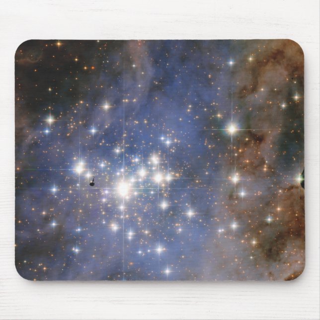 Mousepad Estrelas de Diamante no Espaço Hubble na Nebulosa  (Frente)
