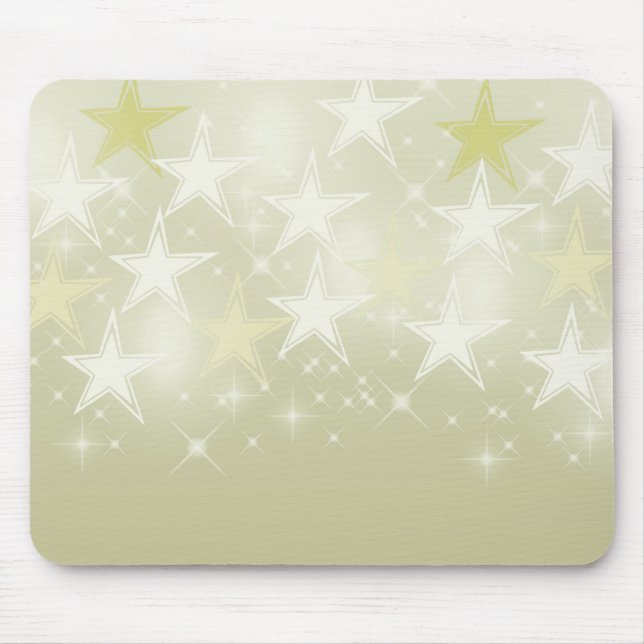 Mousepad Estrelas Douradas (Frente)
