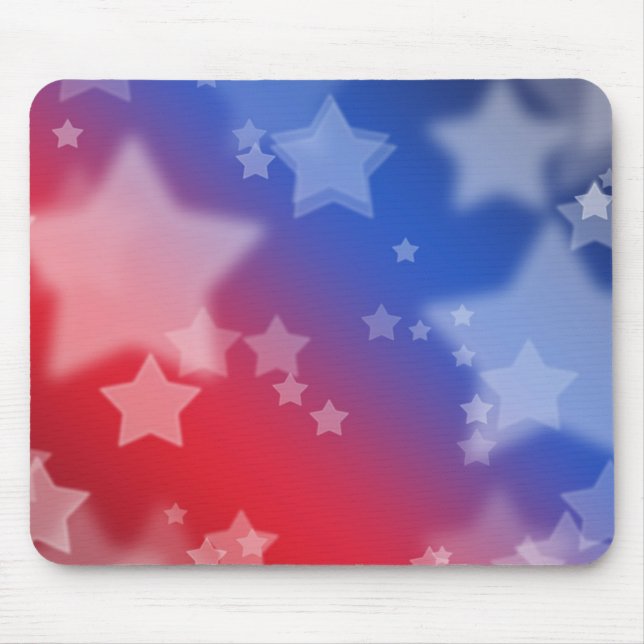 Mousepad estrelas e faixas (Frente)