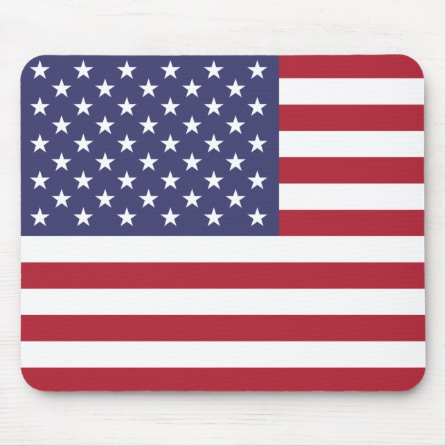 Mousepad Estrelas e Listras dos EUA (Frente)