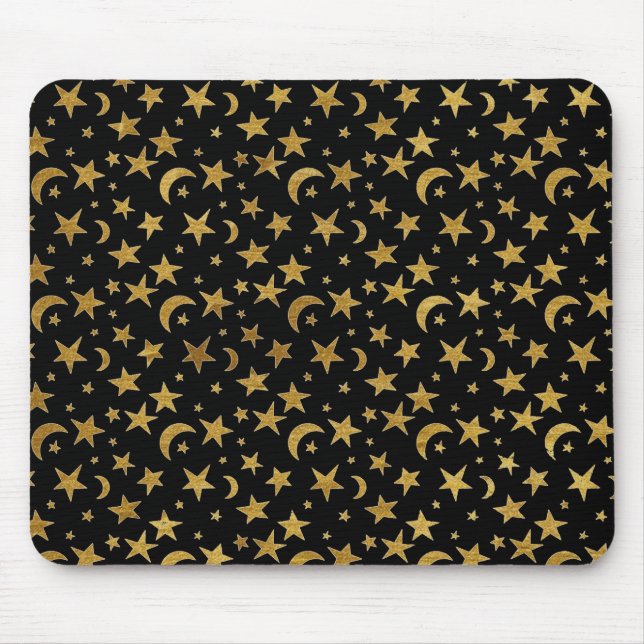 Mousepad Estrelas e Luas (Frente)