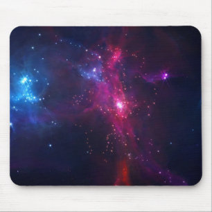 Mousepad Estrelas e nebulosa cósmicas do espaço