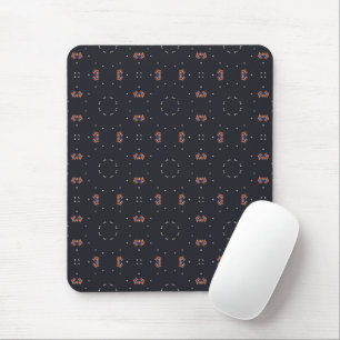Mousepad Estrelas e Padrão de Espaçonave Única