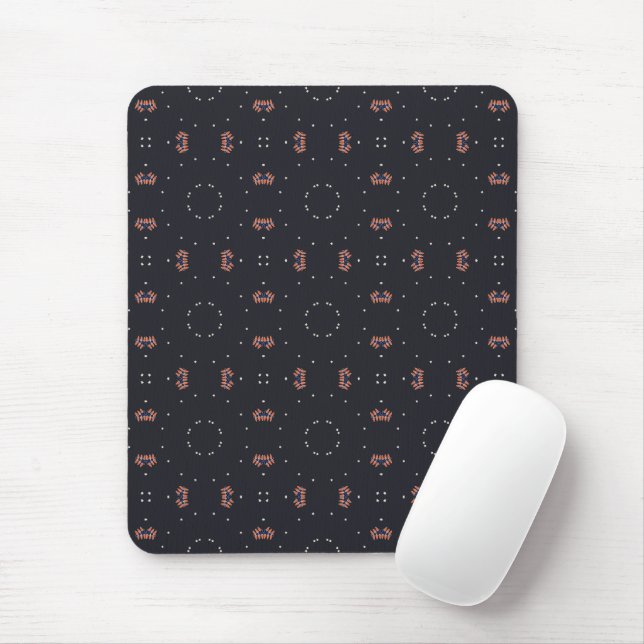 Mousepad Estrelas e Padrão de Espaçonave Única (Com mouse)