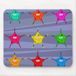Mousepad Estrelas Funky