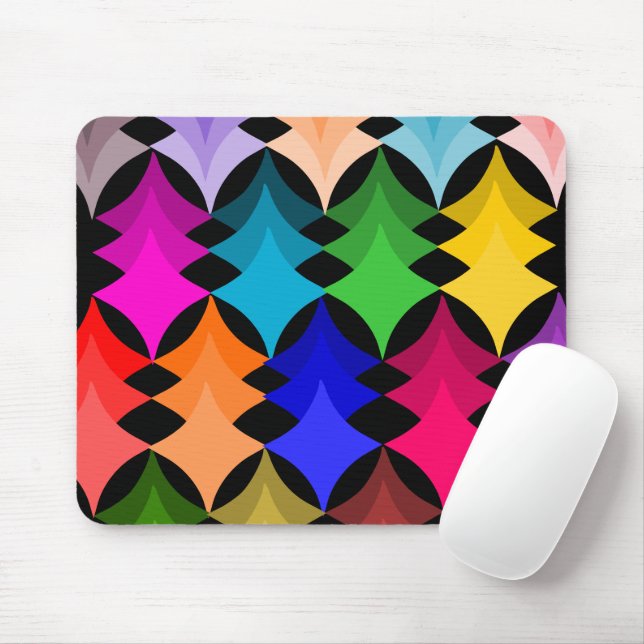 Mousepad Estrelas Modernas do Século médio (Com mouse)