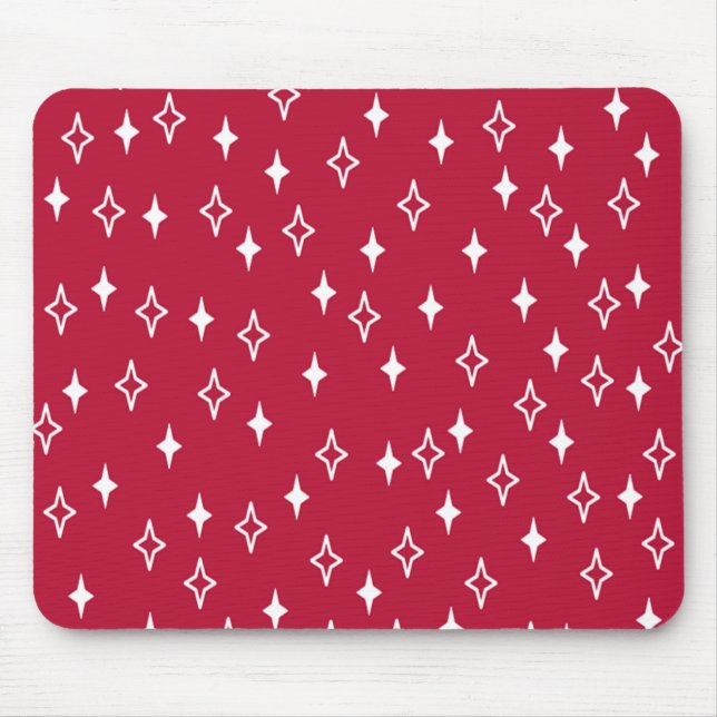 Mousepad Estrelas Modernas do Século médio (Frente)